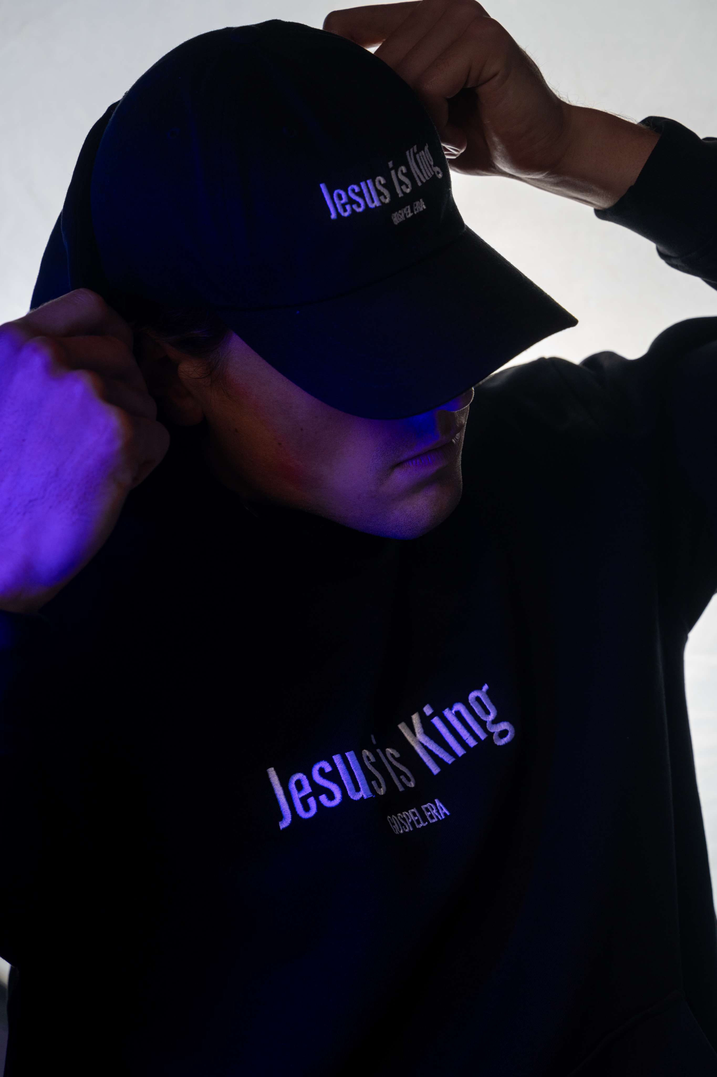 "Jesus is King" Premium hoodie