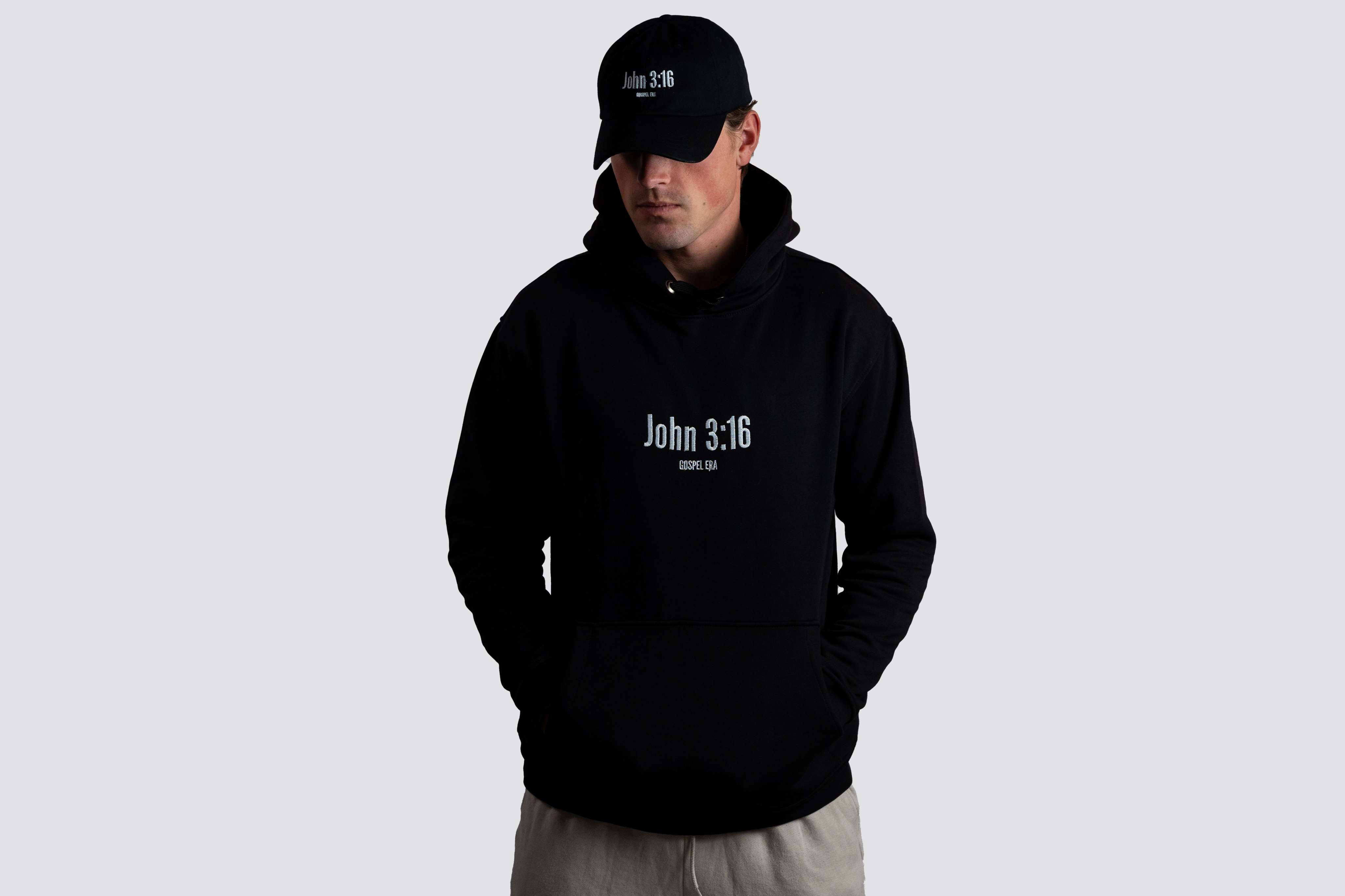 "John 3:16" Premium Hoodie