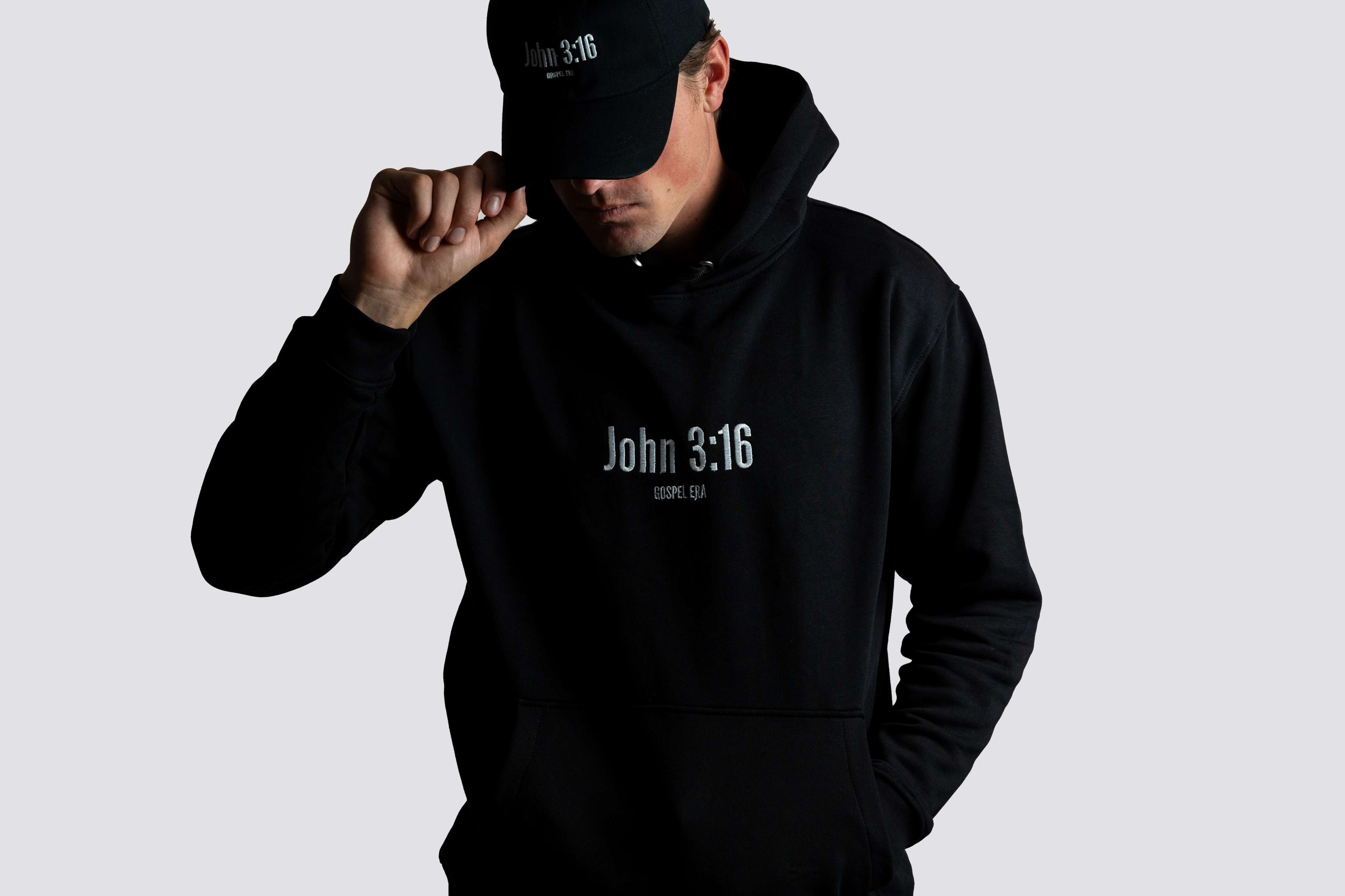 "John 3:16" Premium Hoodie