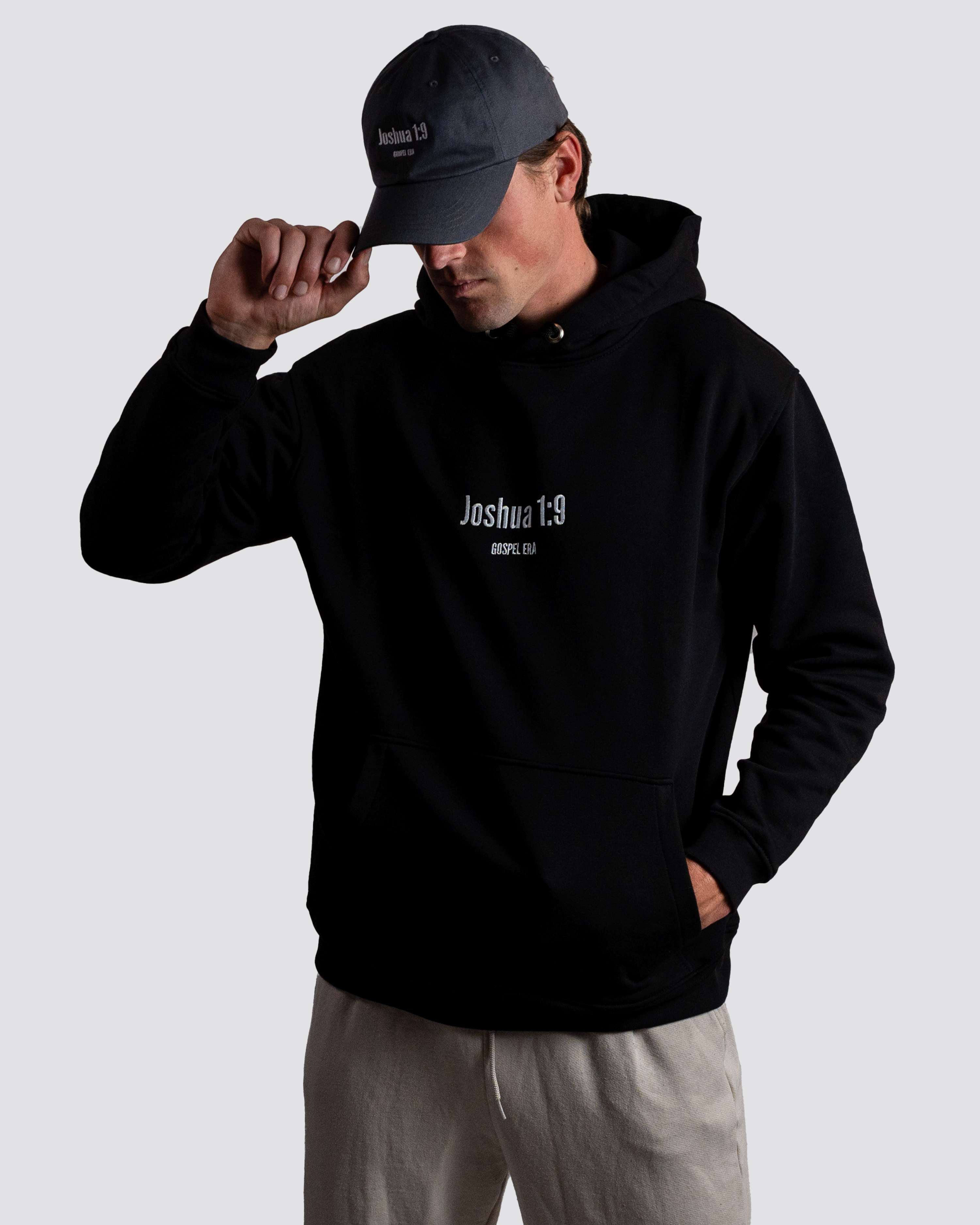 "Joshua 1:9" Premium Hoodie