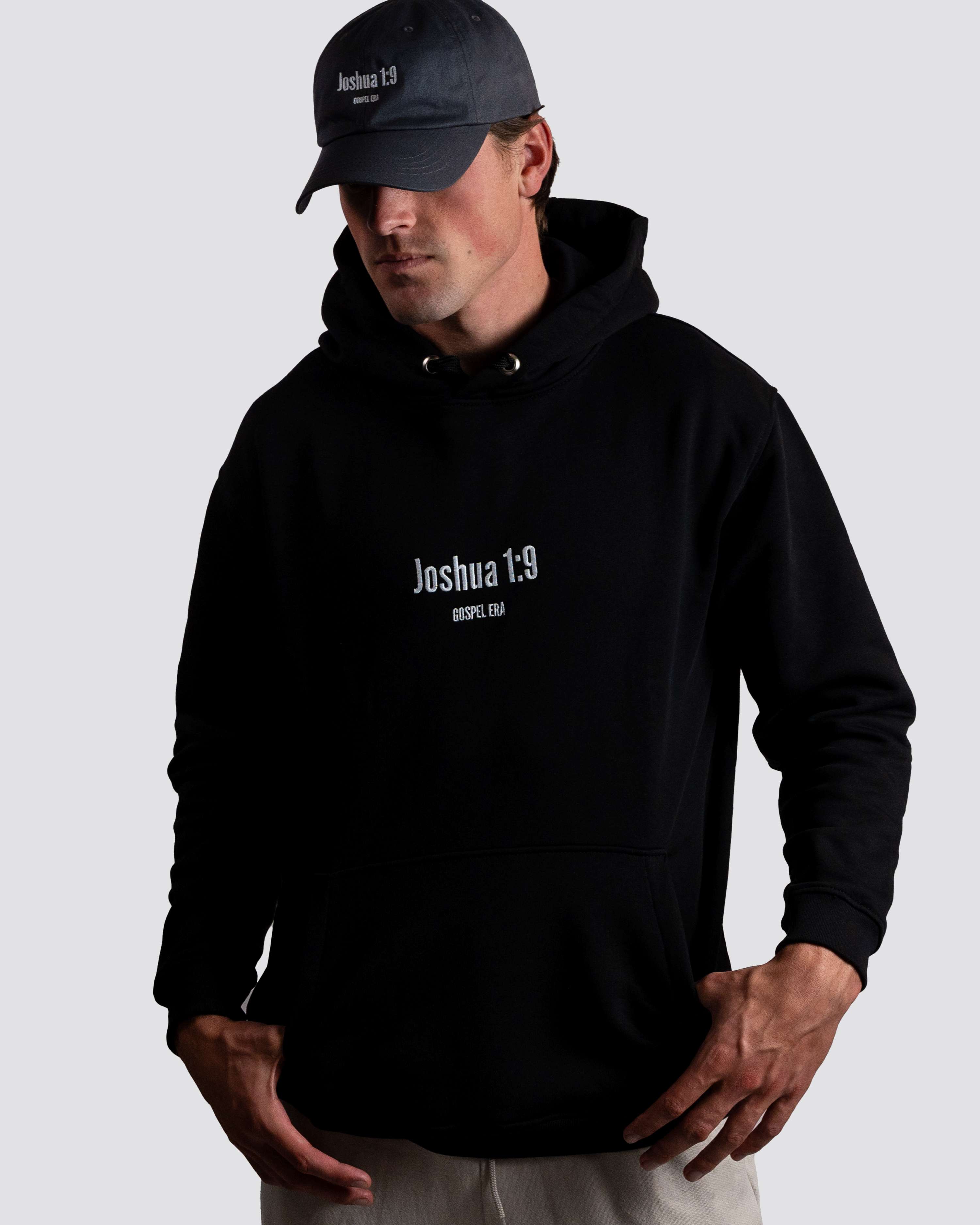 "Joshua 1:9" Premium Hoodie