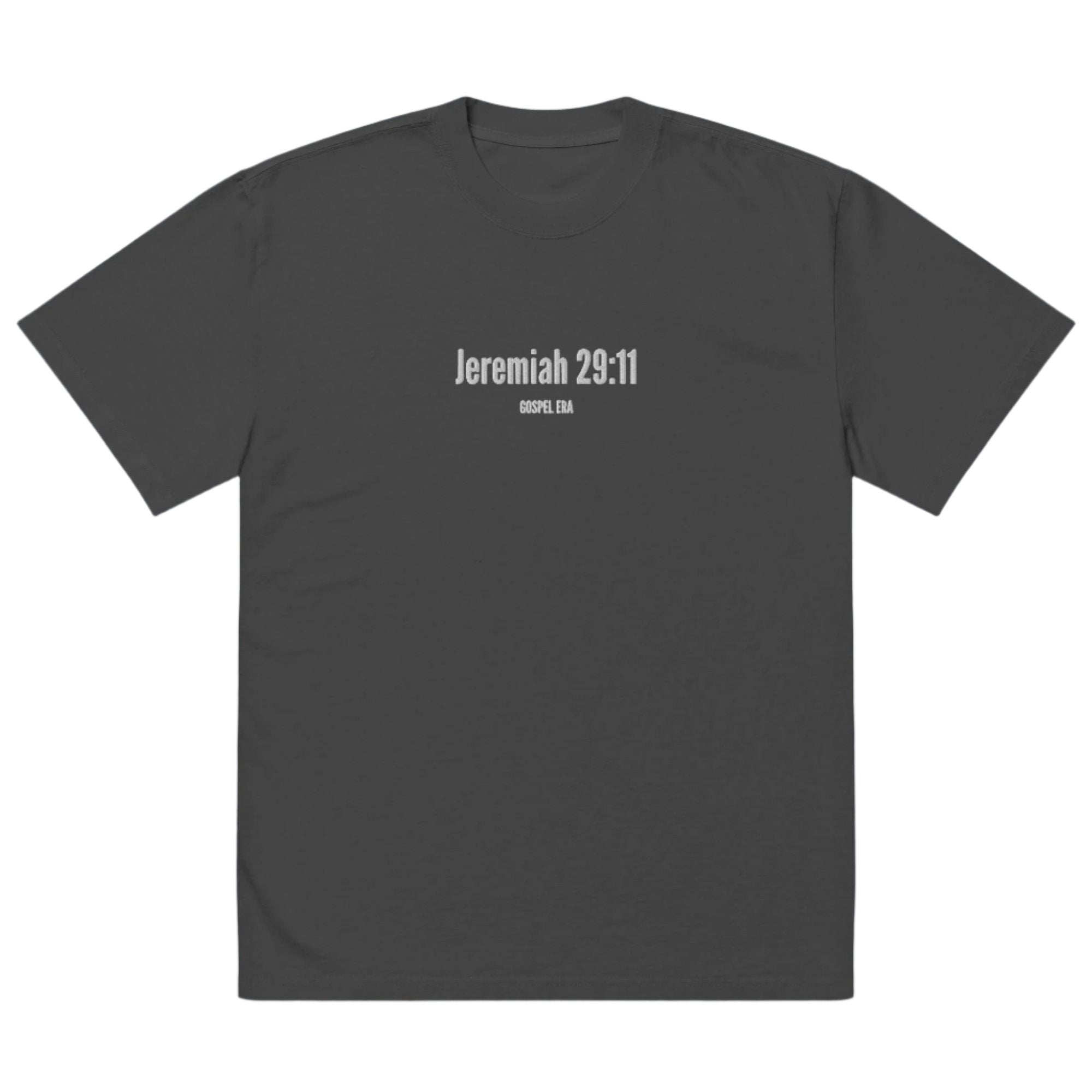 "Jeremiah 29:11" Oversized Faded T-Shirt