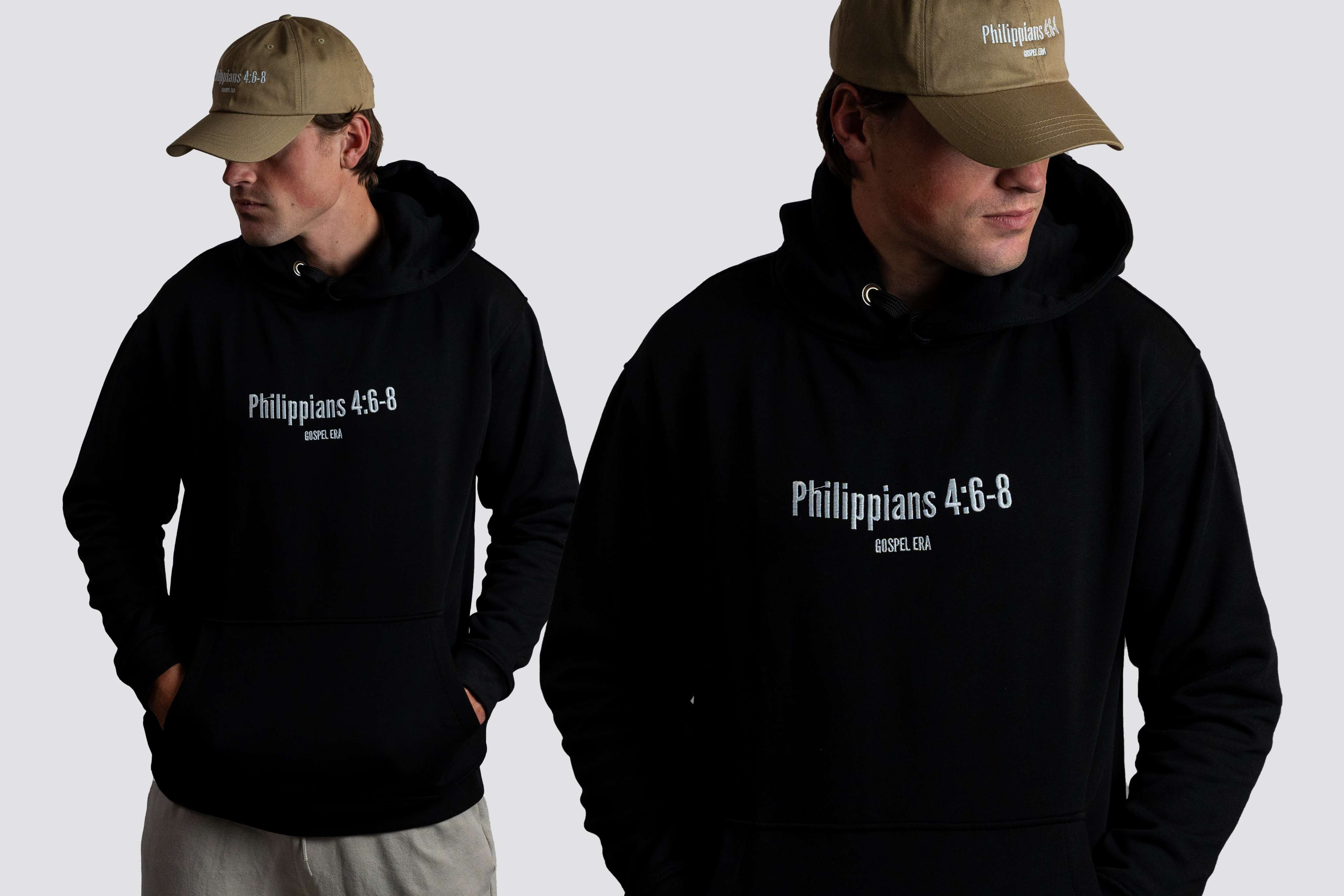 "Phillippians 4:6-8" Premium Hoodie