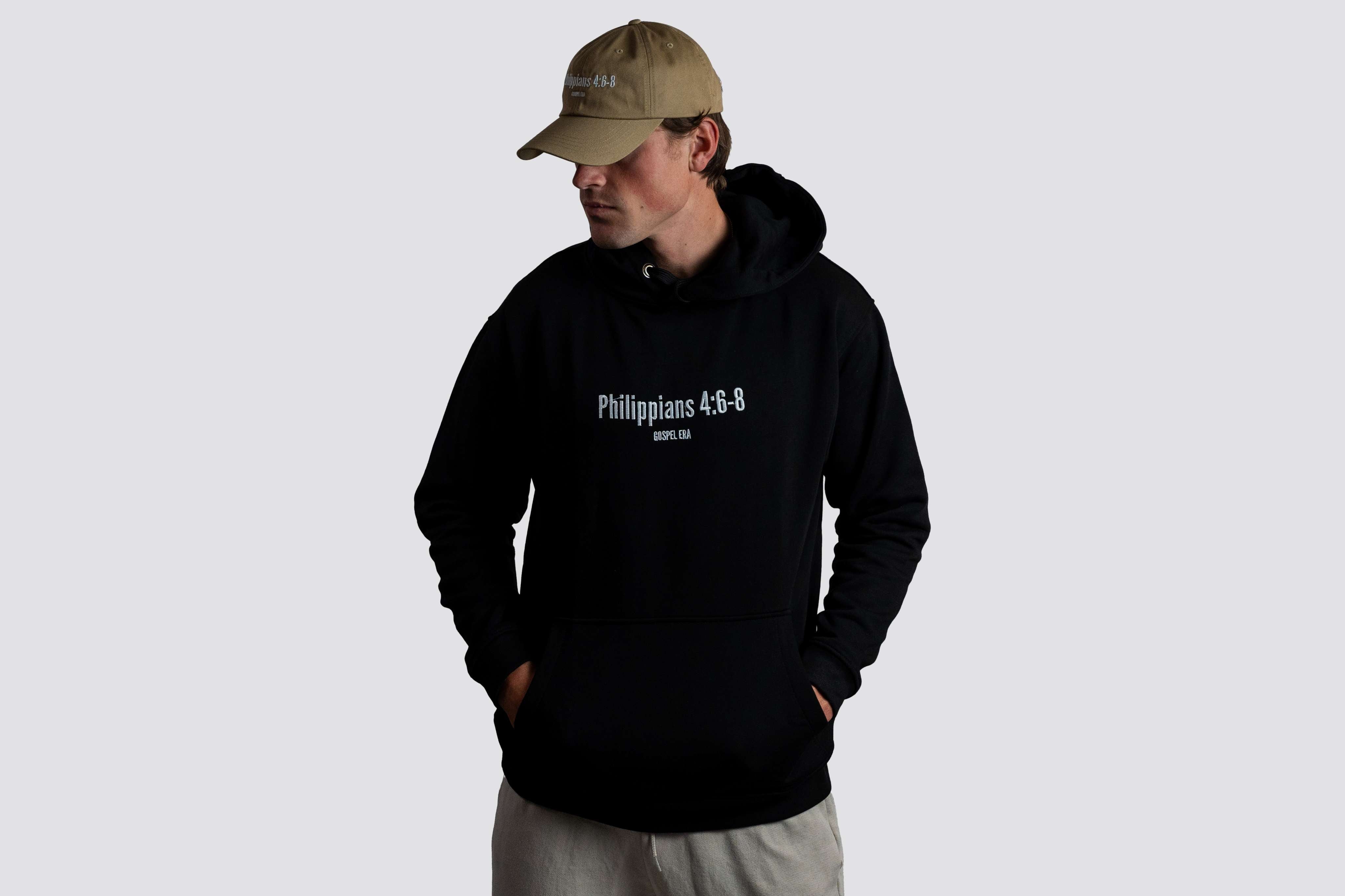 "Phillippians 4:6-8" Premium Hoodie