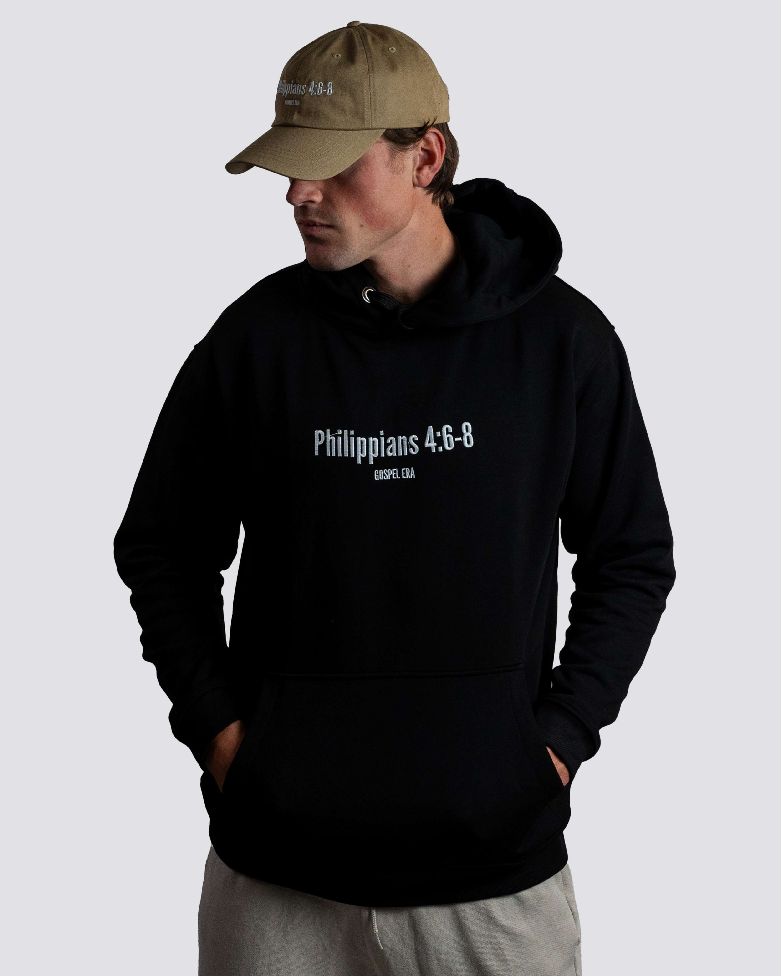 "Phillippians 4:6-8" Premium Hoodie