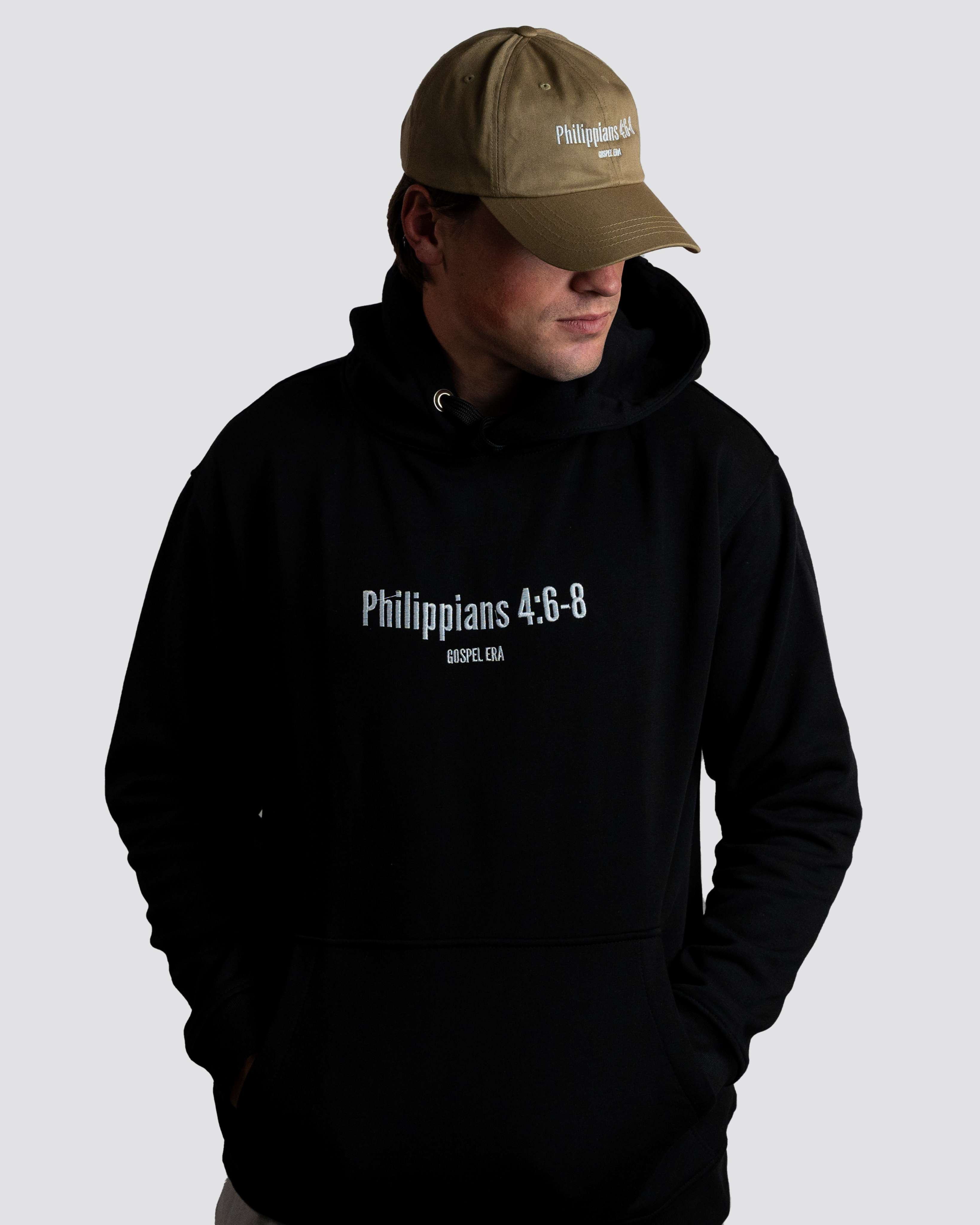 "Phillippians 4:6-8" Premium Hoodie