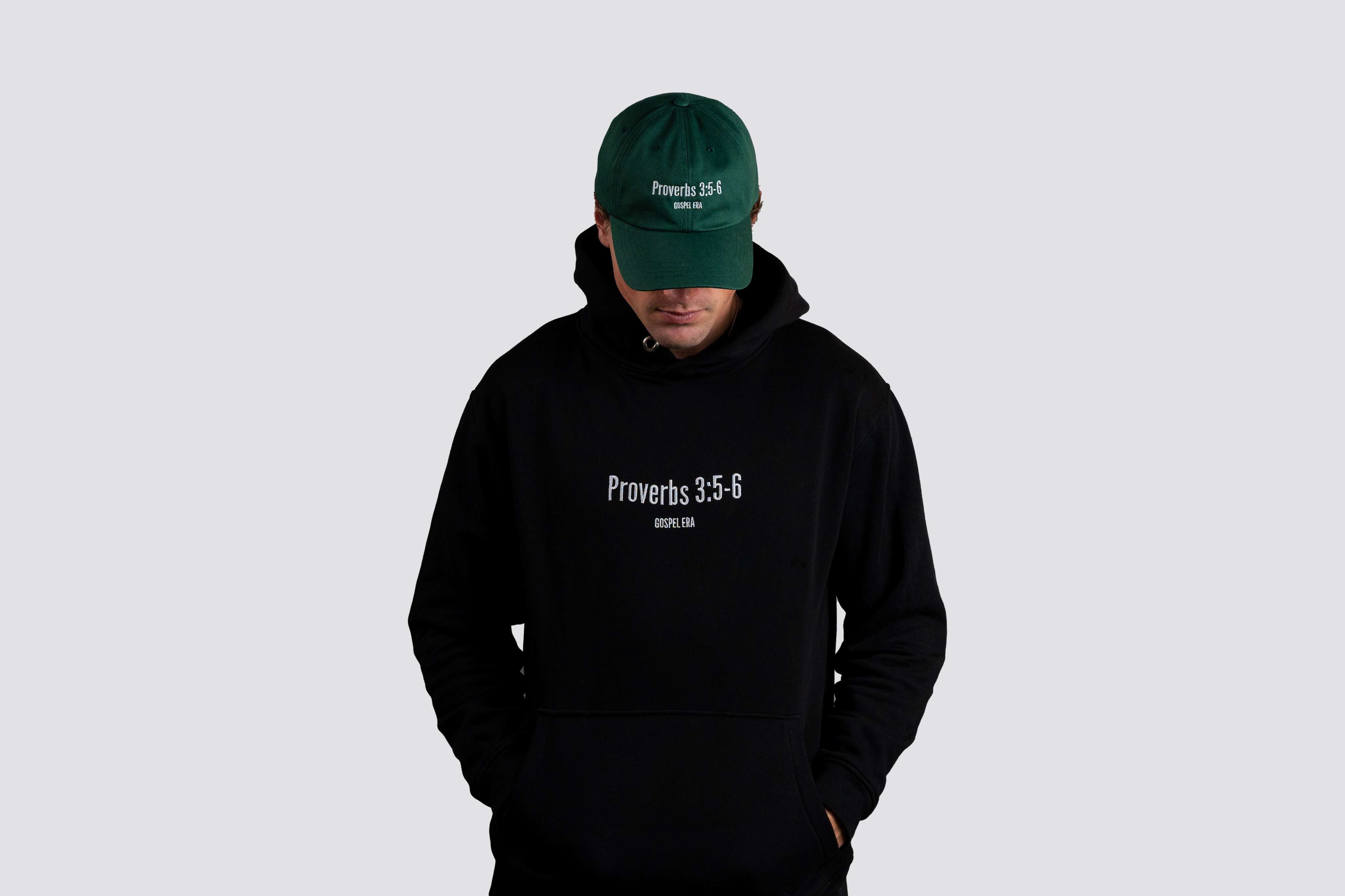 "Proverbs 3:5-6" Premium Hoodie