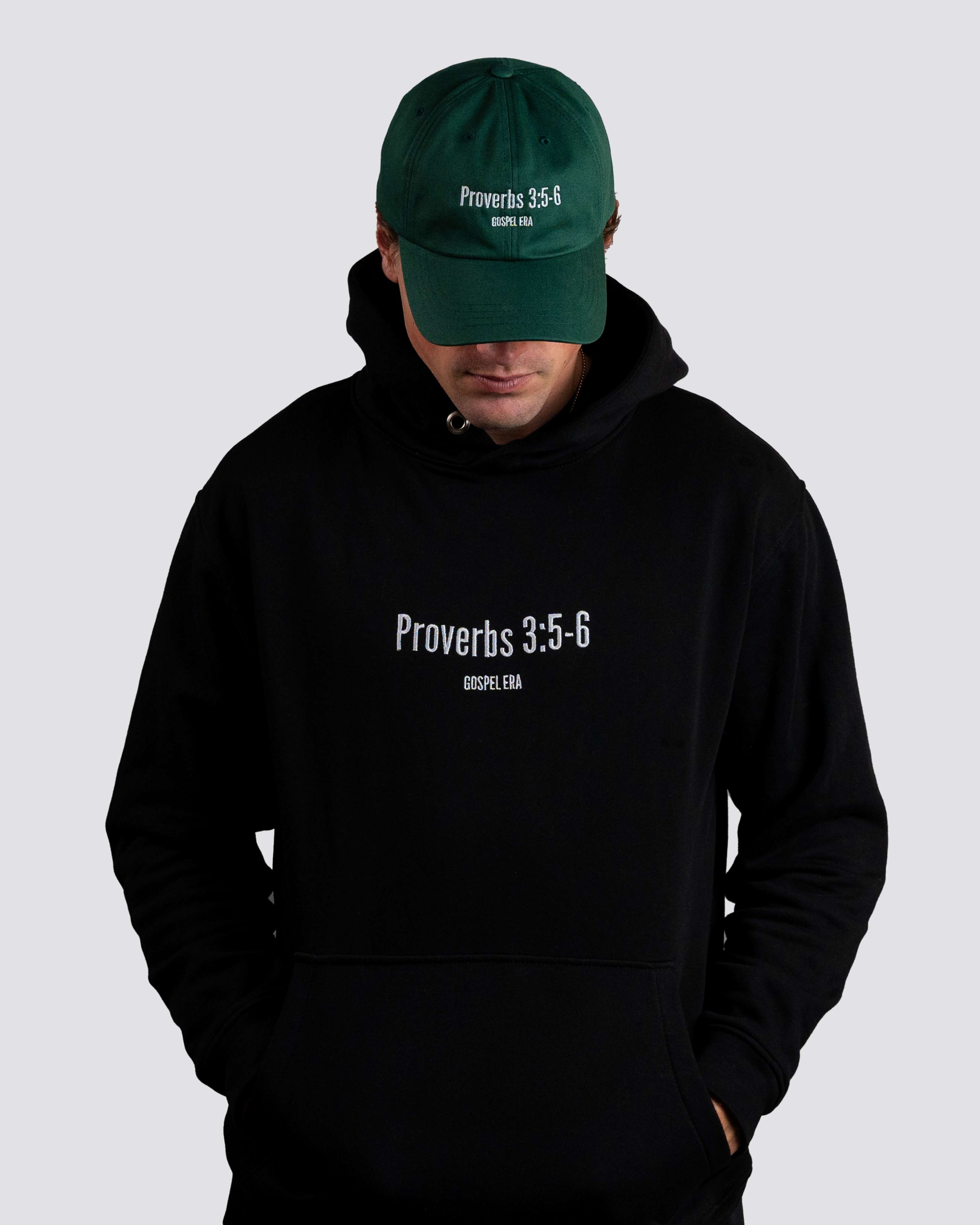 "Proverbs 3:5-6" Premium Hoodie